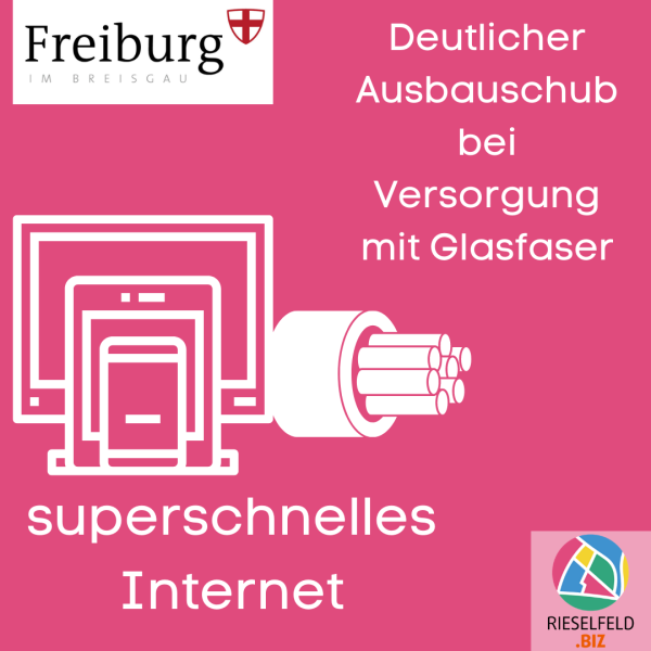 Deutlicher Ausbauschub bei Versorgung mit Glasfaser im Laufe dieses und nächsten Jahres