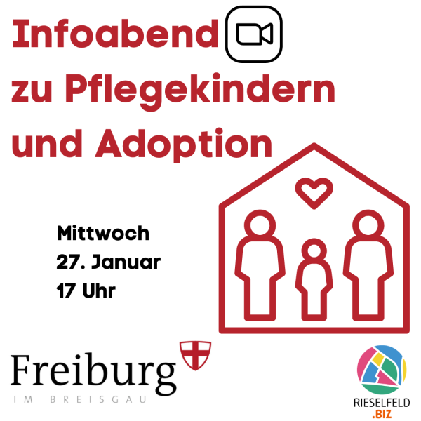 Online-Infoabend zu Pflegekindern und Adoption am Mittwoch, 27. Januar, 17 Uhr
