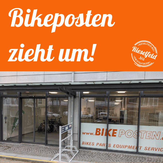Bikeposten zieht um