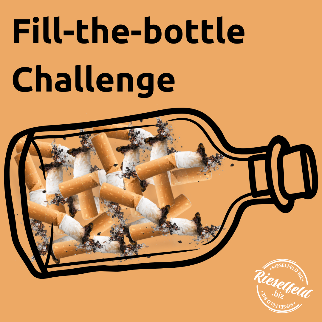 Drück Deinen Müll nicht anderen aufs Auge