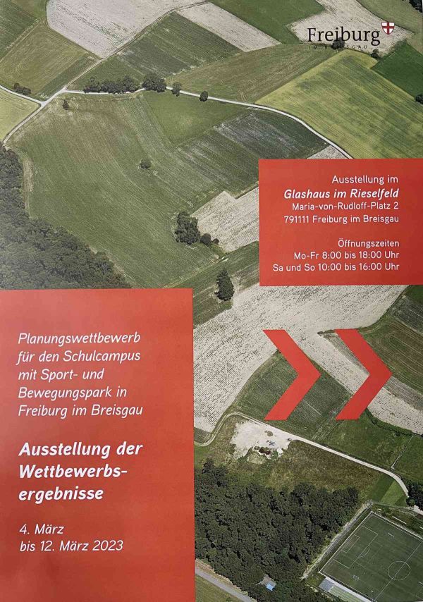 Ausstellung Siegerentwurf Dietenbach